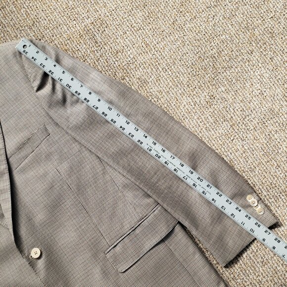 Peter Millar 42T Houndstooth Sport Coat Blazer - Picture 6 of 11